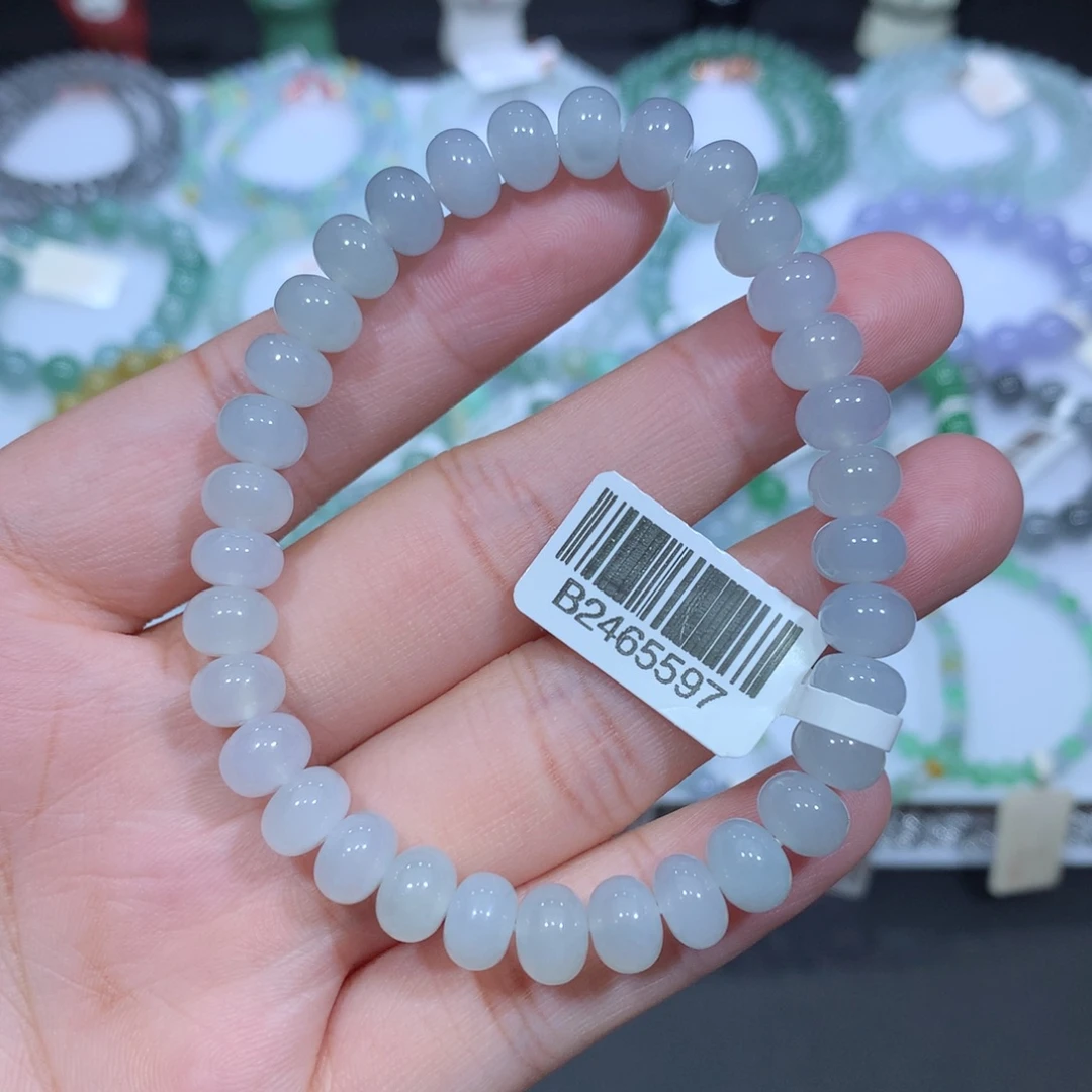 未镶嵌手串翡翠天然