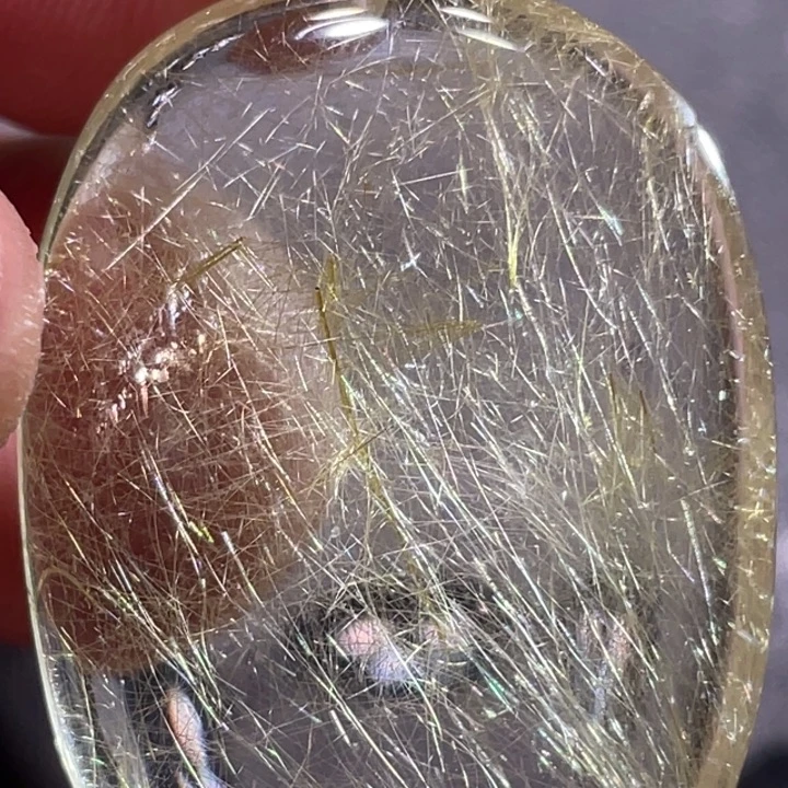 A***媚发晶未镶嵌颈饰钛