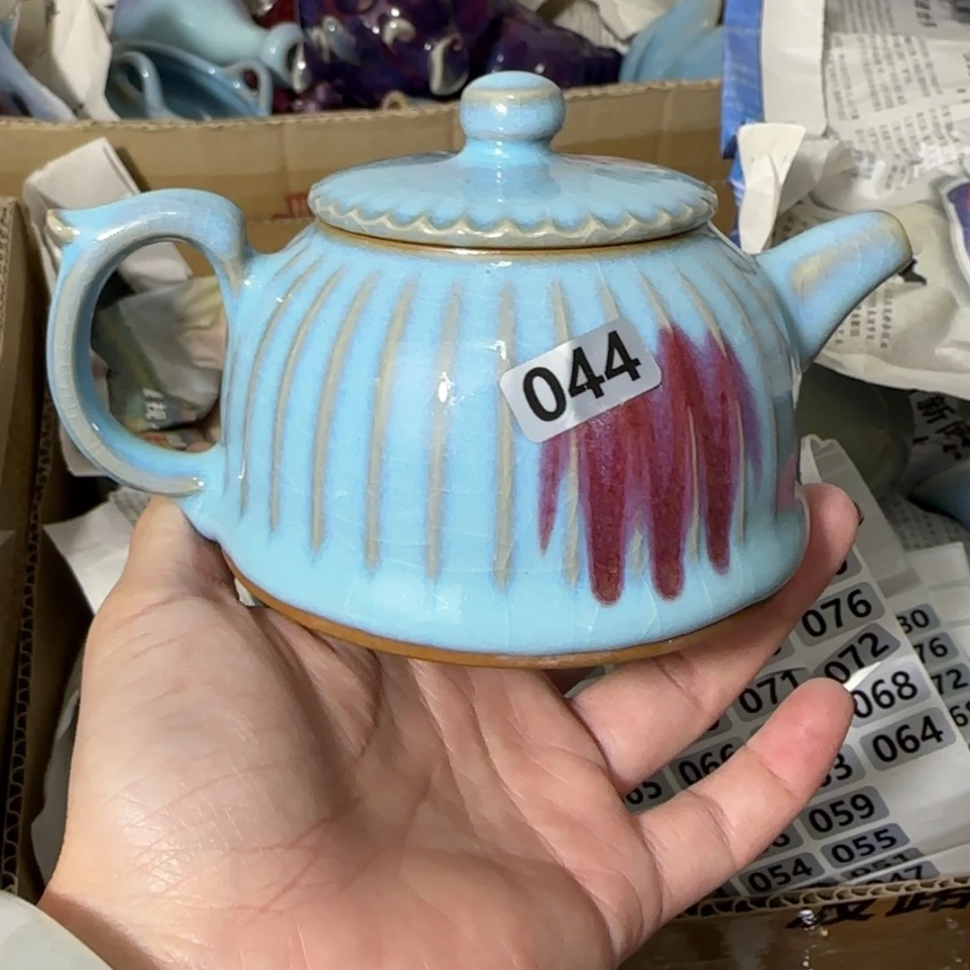 瓷摆件郑家钧窑摆件微