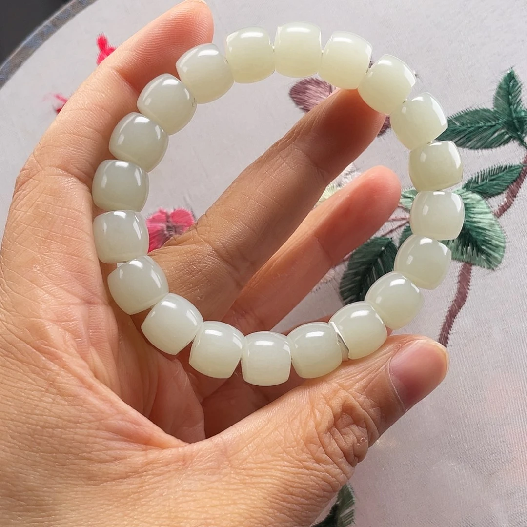 手链未镶嵌和田玉新疆和田玉白玉直10/11
