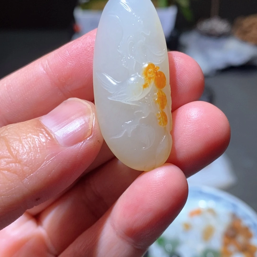 颈饰未镶嵌和田玉