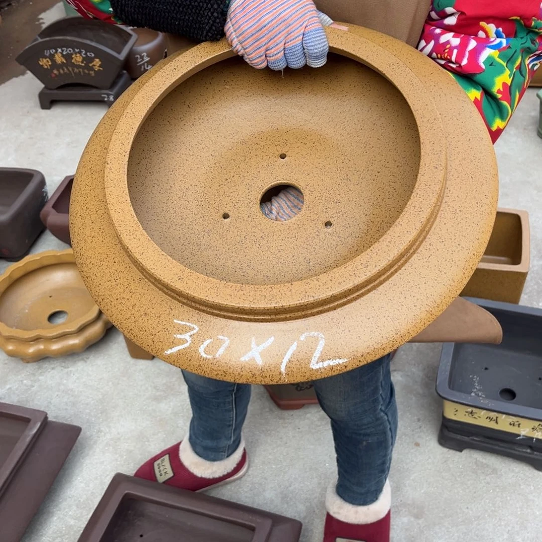 紫砂花盆盆景艺术