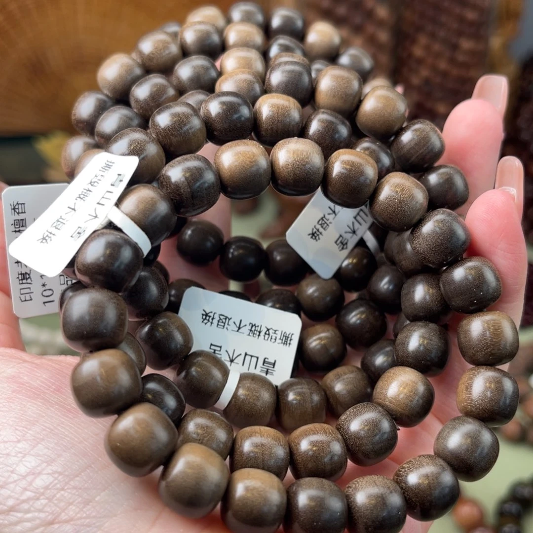 檀香木手串/手链1011阴沉老型455