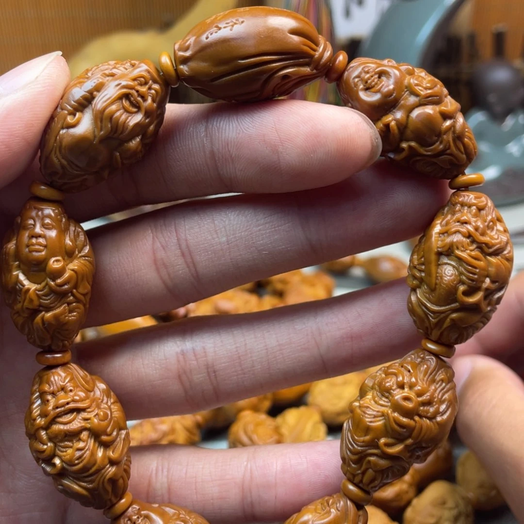 橄榄核手串/手链橄榄核雕工艺手串5119