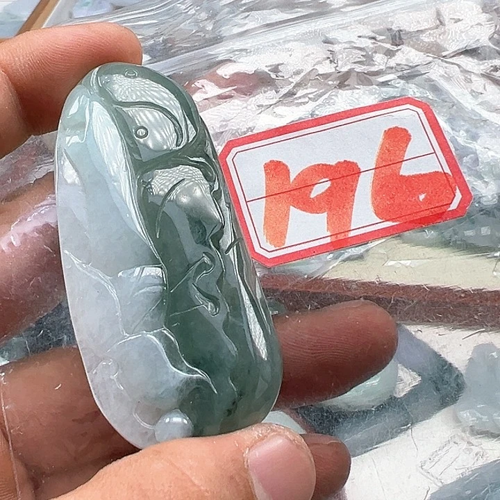翡翠未镶嵌颈饰千****园