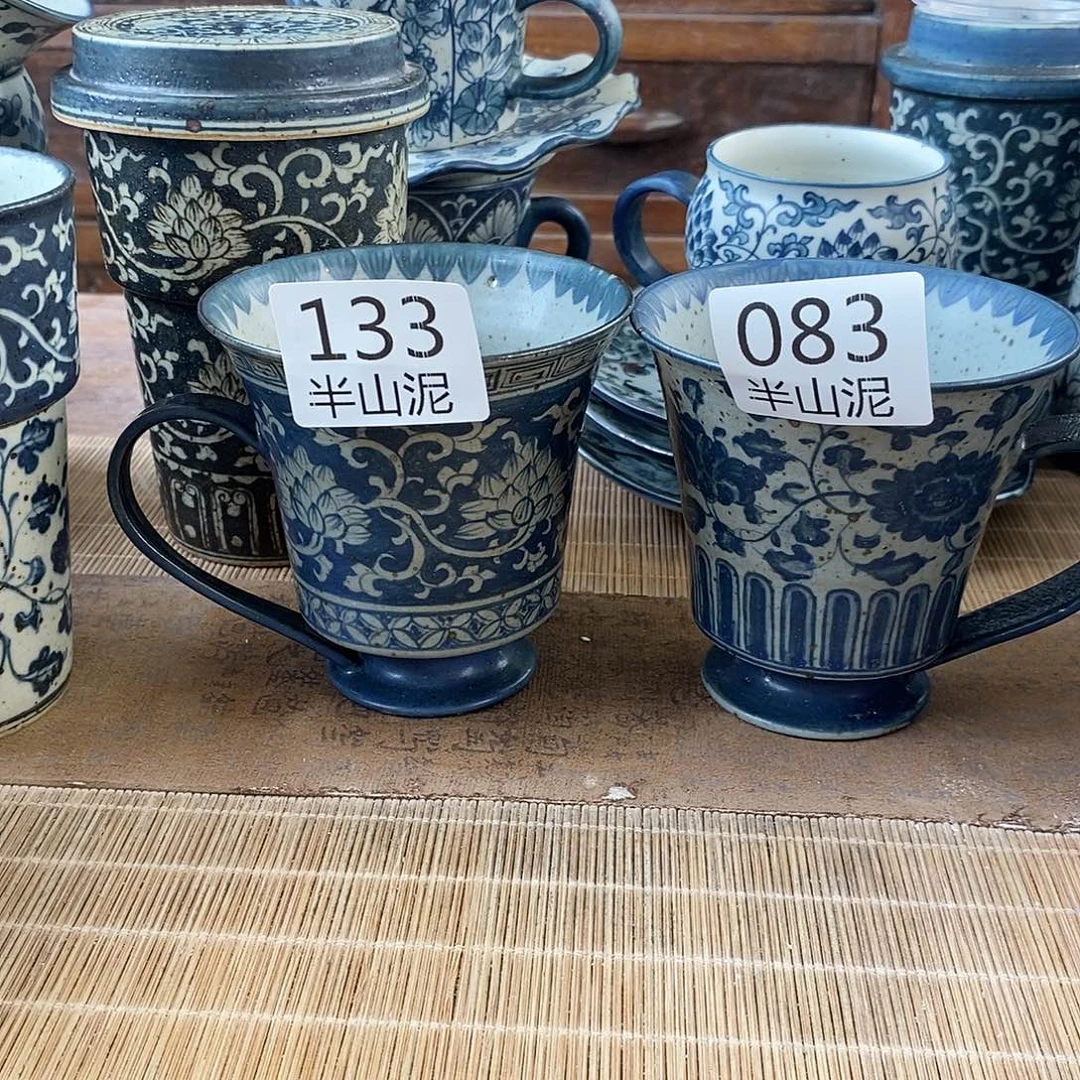 M***手工手绘青花高温陶瓷