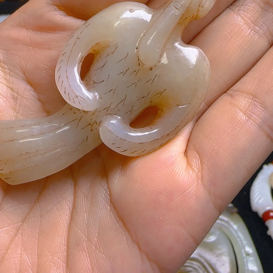 古***声手链未镶嵌和田玉（糖玉）