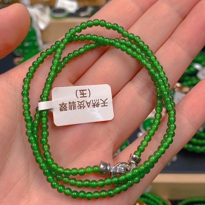 翡翠未镶嵌颈饰卡3