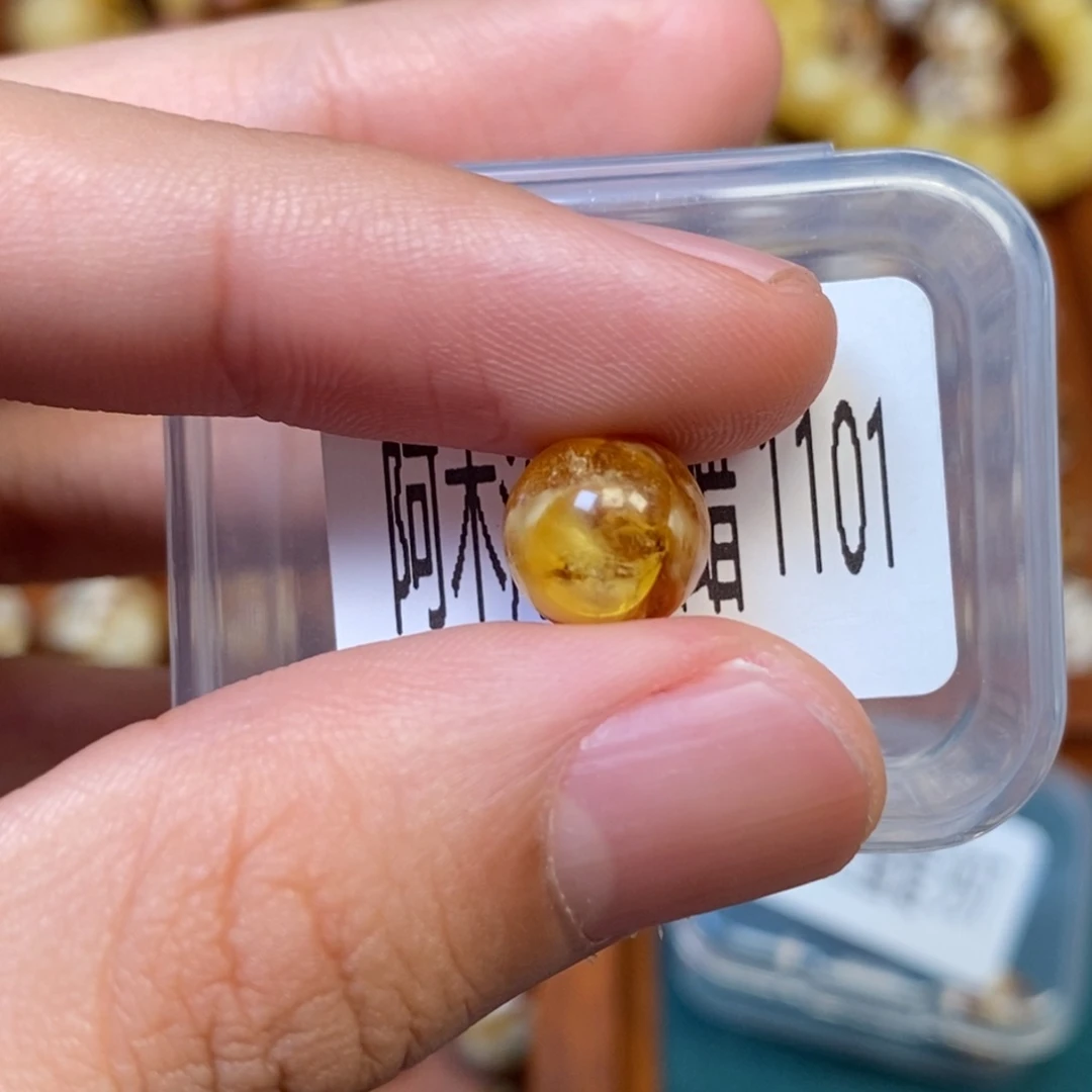 猴头核桃把件沁色圆珠老型1101