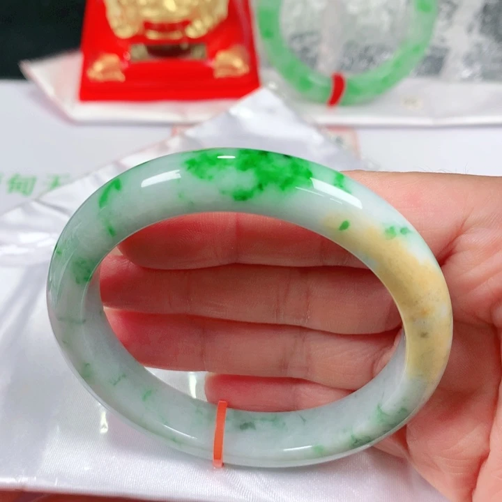 未镶嵌手镯翡翠   编号DH1106 正圈57-58