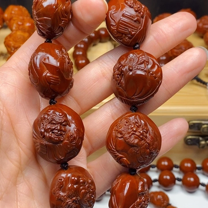 橄榄核吊坠军*橄榄核手串