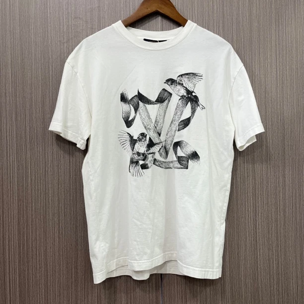 99新 LouisVuitton/路易威登 Lv鸽子短袖  尺码：M