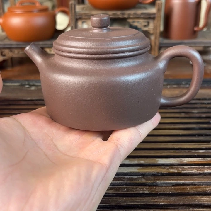 茶壶紫砂原矿紫砂手工制作