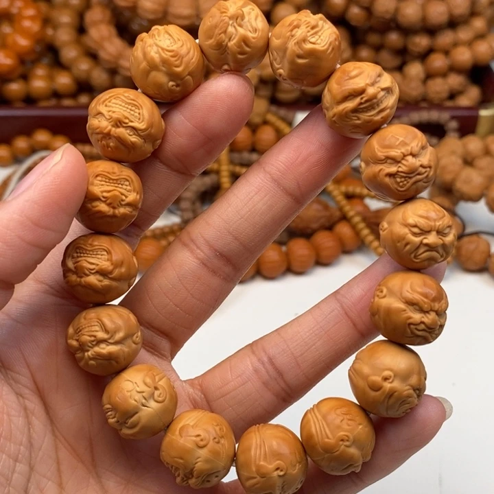 橄榄核吊坠猴头恶僧