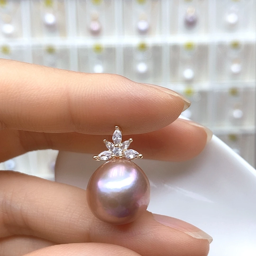 淡水珍珠合金颈饰