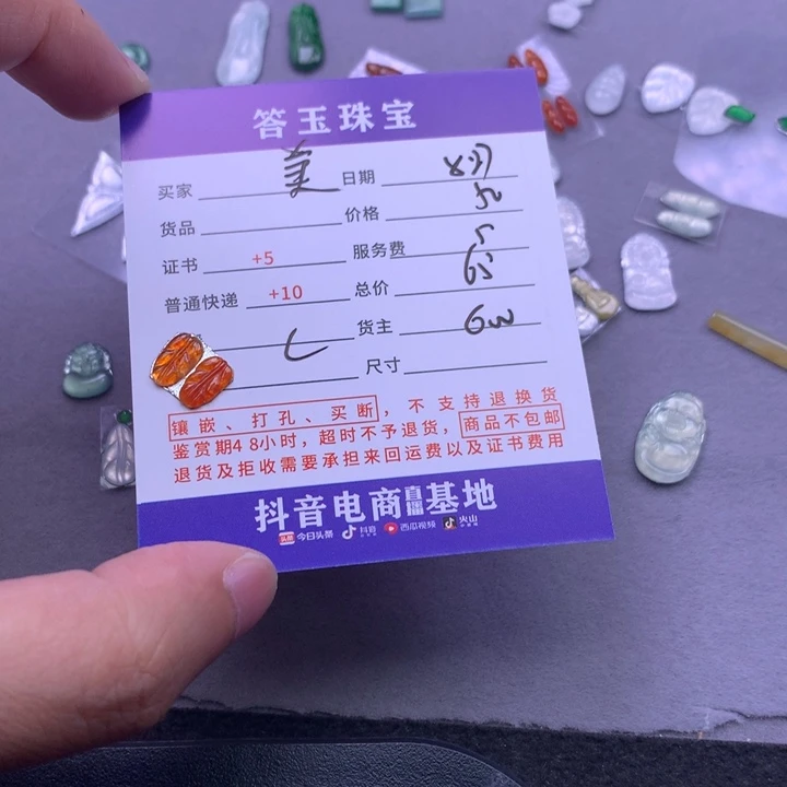 颈饰未镶嵌翡翠美**真