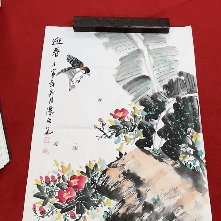 国画手绘国画作品