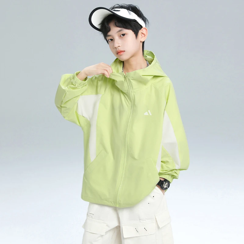 男童春秋款防晒衣2025新款春季薄款外套儿童户外服【奇斯熊】A5082