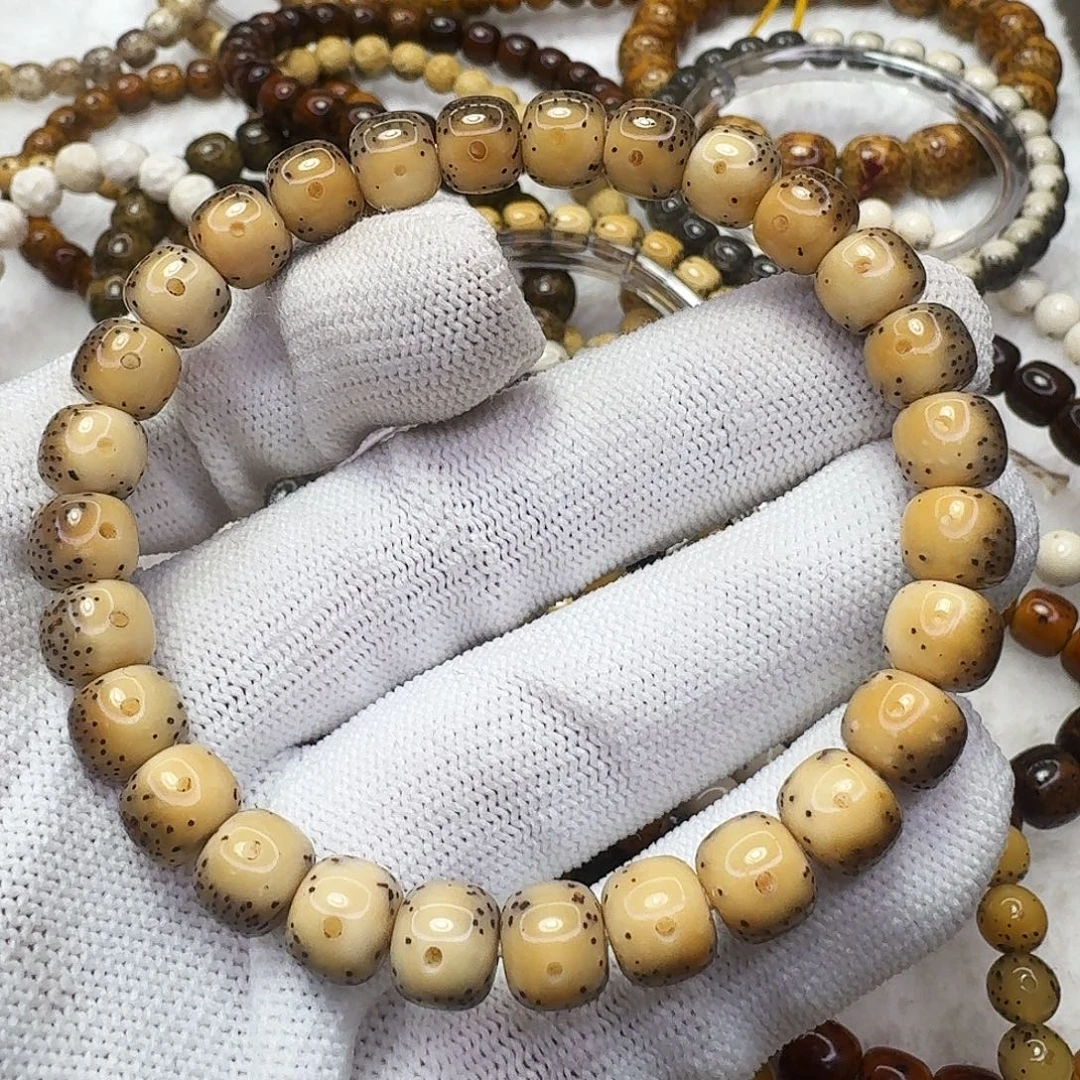 星月菩提吊坠87火烧干半壁大眼