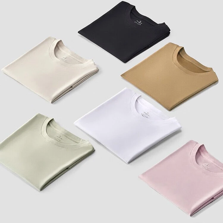 Y006 JD一号会员品牌速干T恤多色宽松圆领纯色短袖男女同款