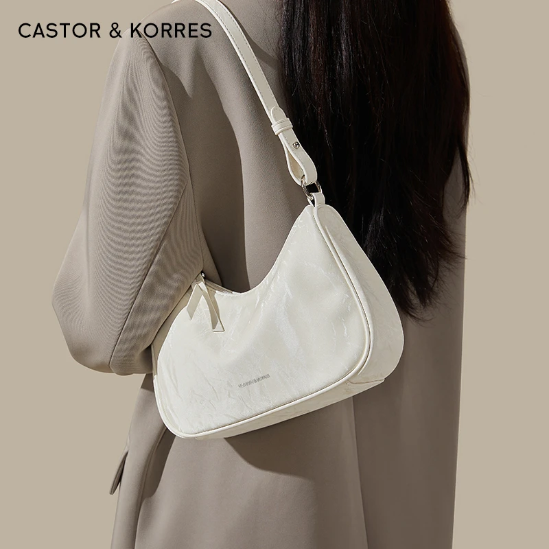【CastorKorres正品】包包女2025新款腋下包高级感轻奢单肩包送女友