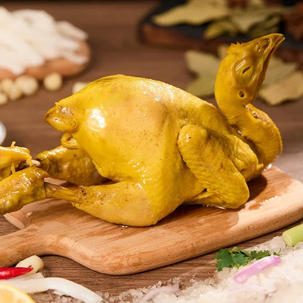 盐焗鸡 整只发货广式风味盐焗鸡 清远走地鸡 顺丰冷链三只装