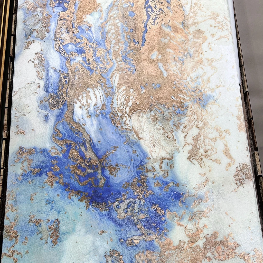 品牌  蓝色鎏金 麂皮绒铺巾 轻薄柔软可折叠