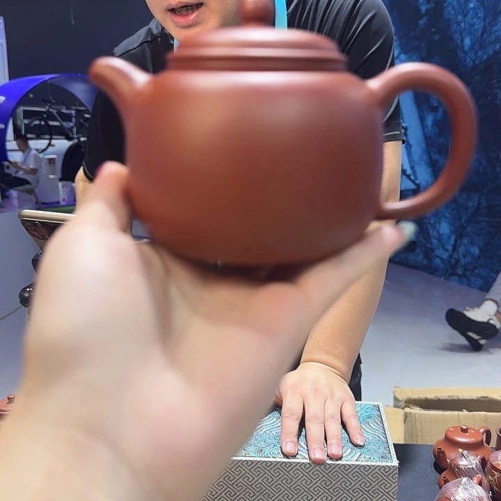 飙***语茶杯紫砂朱泥全手匏尊  260CC