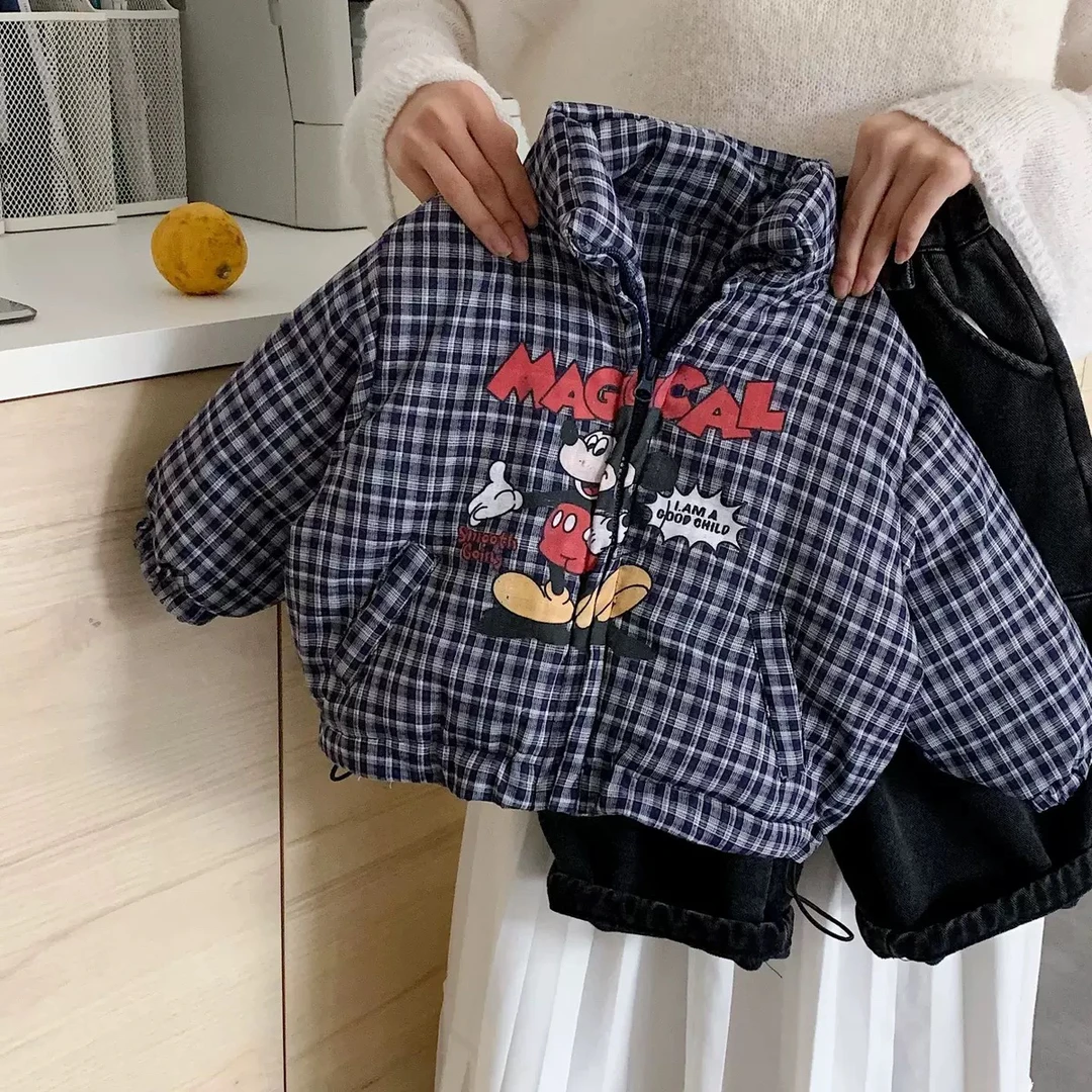 男童棉服2025新款儿童冬款加厚保暖棉衣男宝宝冬装棉袄小男孩外套