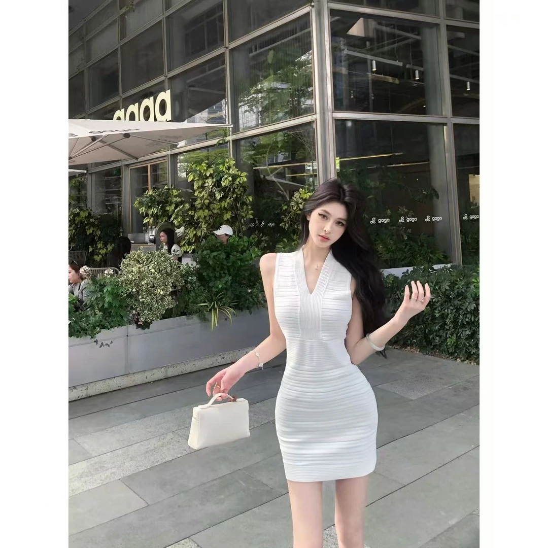 2025新款女夏裙子超好看气质包臀裙显瘦性感