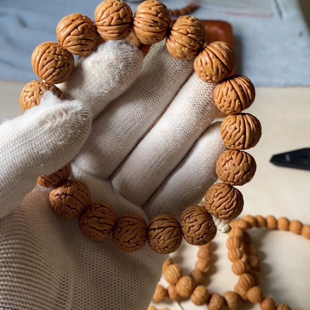 演***觉山西龙鳞桃核手持100