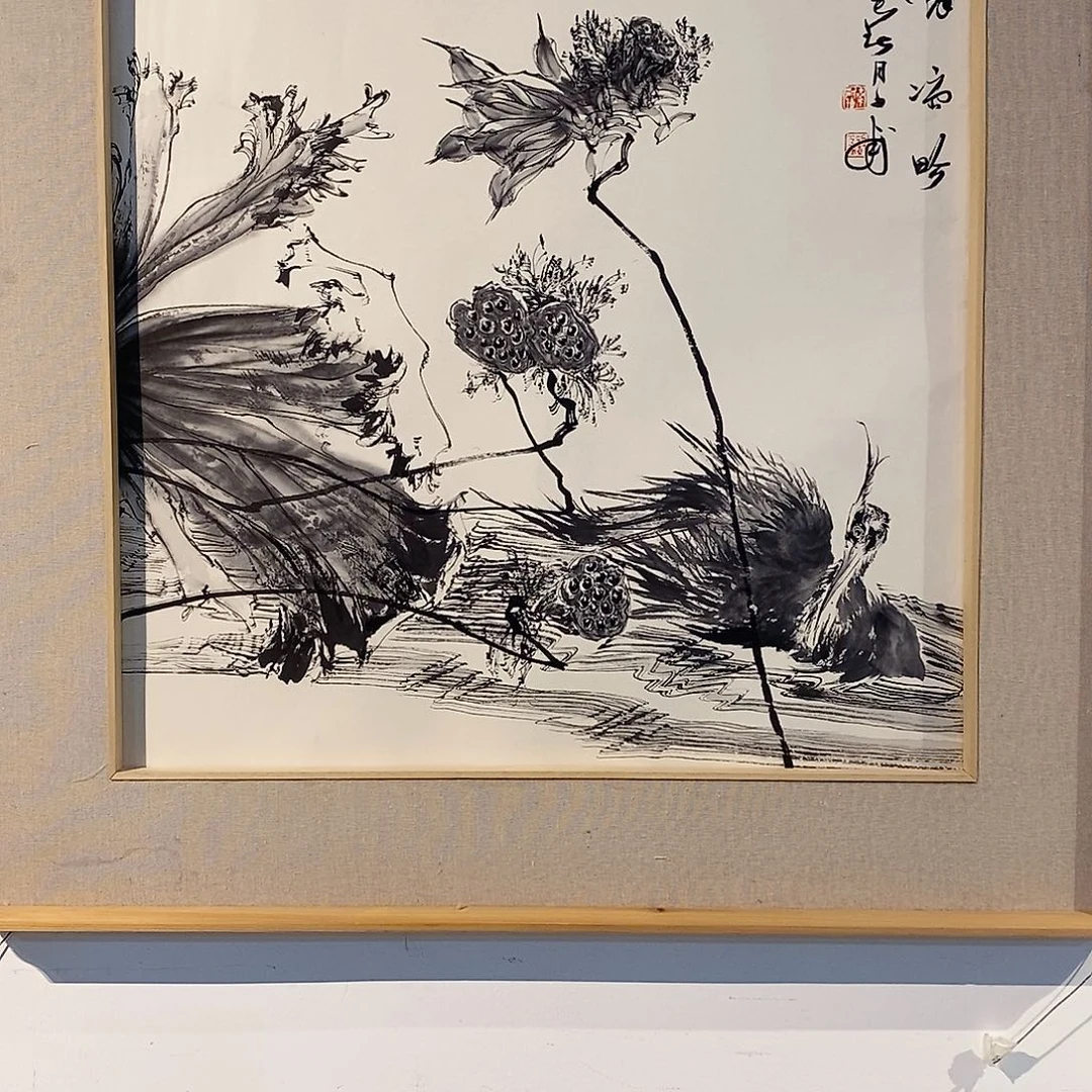 我***贝国画秦少甫老师作品