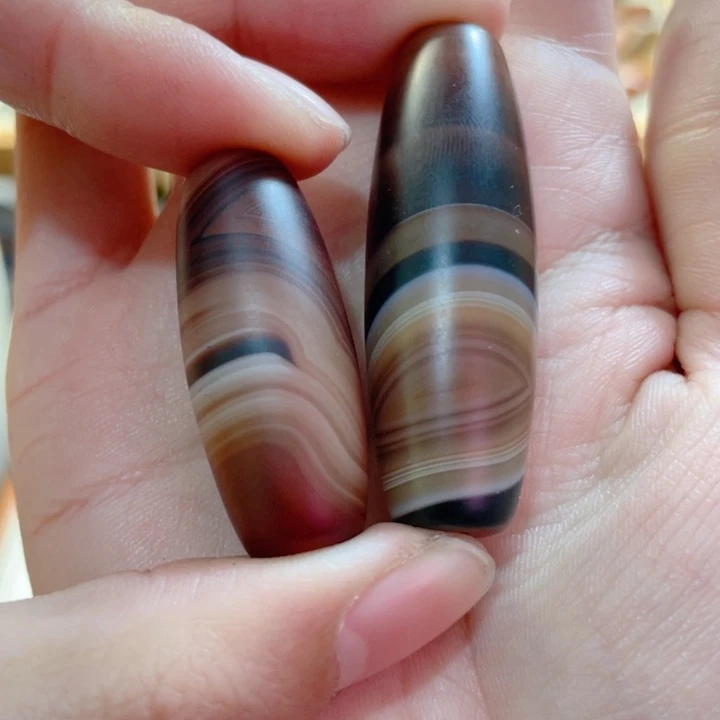 玛瑙/玉髓珠宝半成品未镶嵌三*