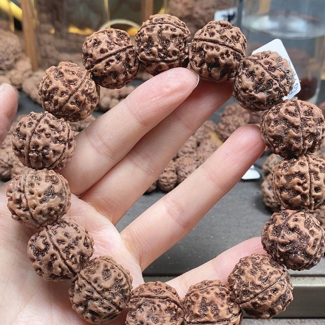 金刚菩提手串22.5mm五星双龙597#