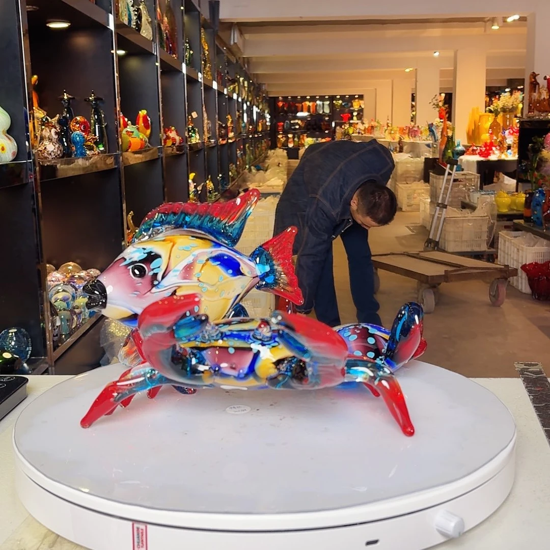 摆件琉璃岛上有个叫小白