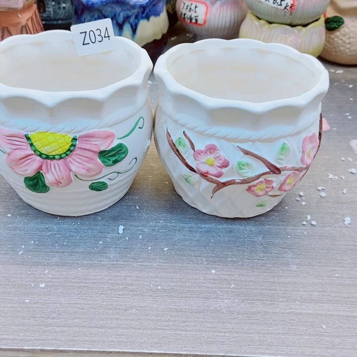 红陶肉肉花盆热天肉