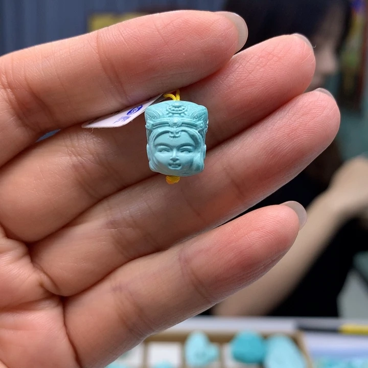 绿松石未镶嵌配饰