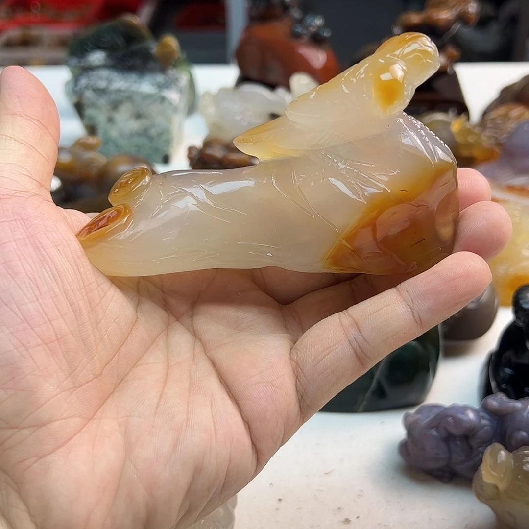 玛瑙/玉髓未镶嵌颈饰