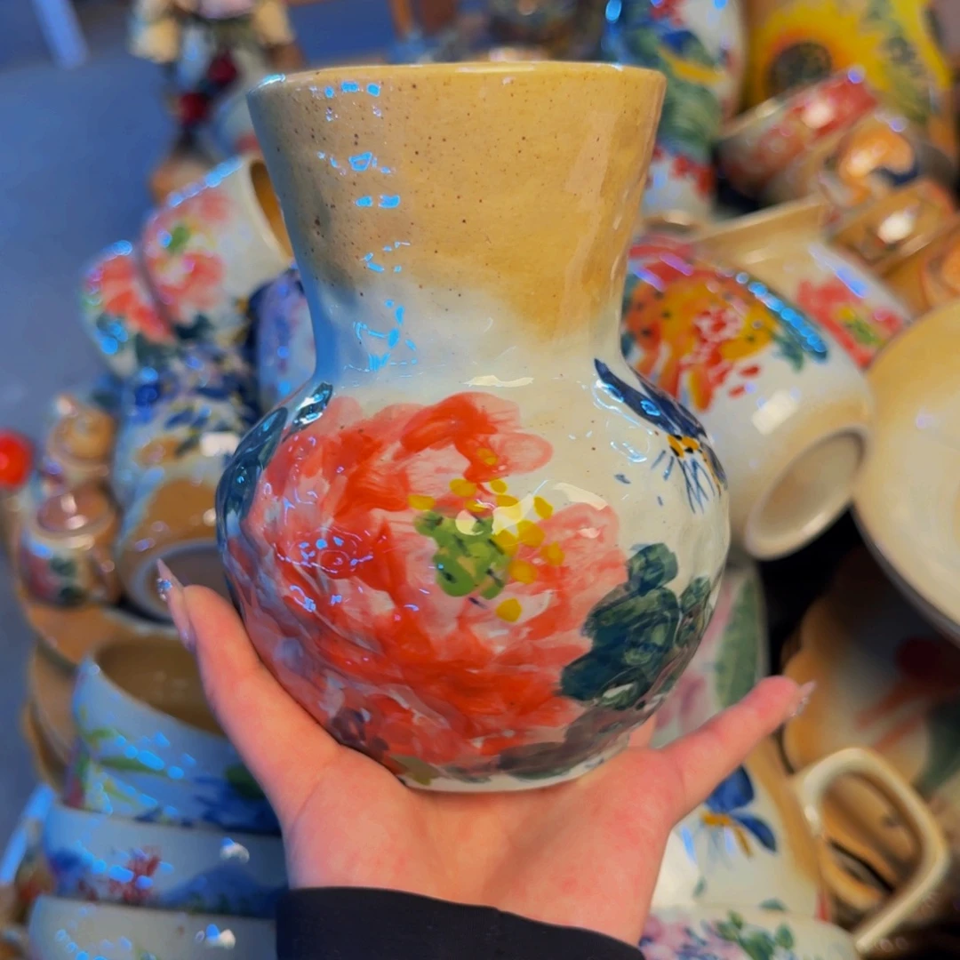瓷片景德镇陶瓷手工手绘