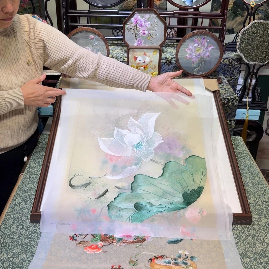 刺绣手工苏绣工艺