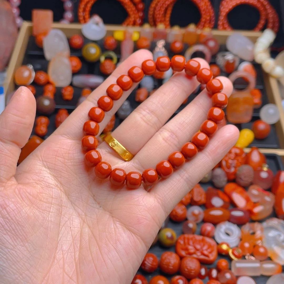 南红玛瑙珠宝奇石未镶嵌小***p