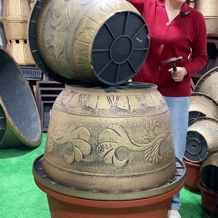 圆盆古铜六零六个
