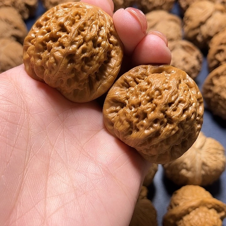 吊坠文玩核桃金公子42