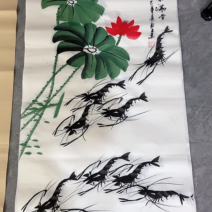 小周画廊的直播间