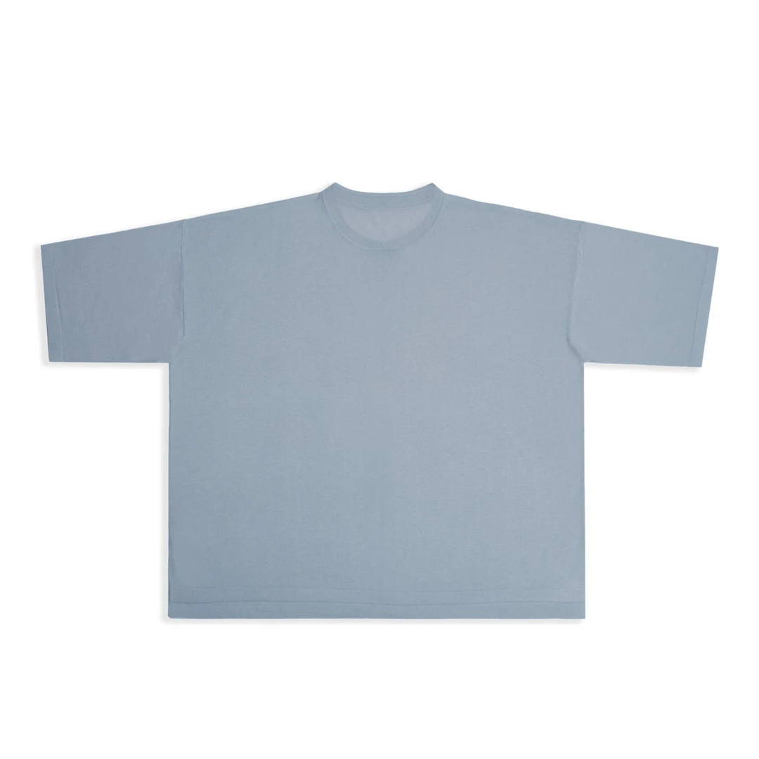 雅比那【水云间】 针织时尚小中式领丝羊绒阔版半袖