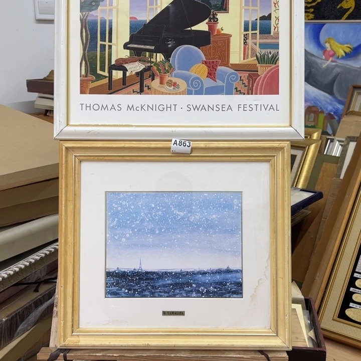 千***步版画中古商品863哈哈哈
