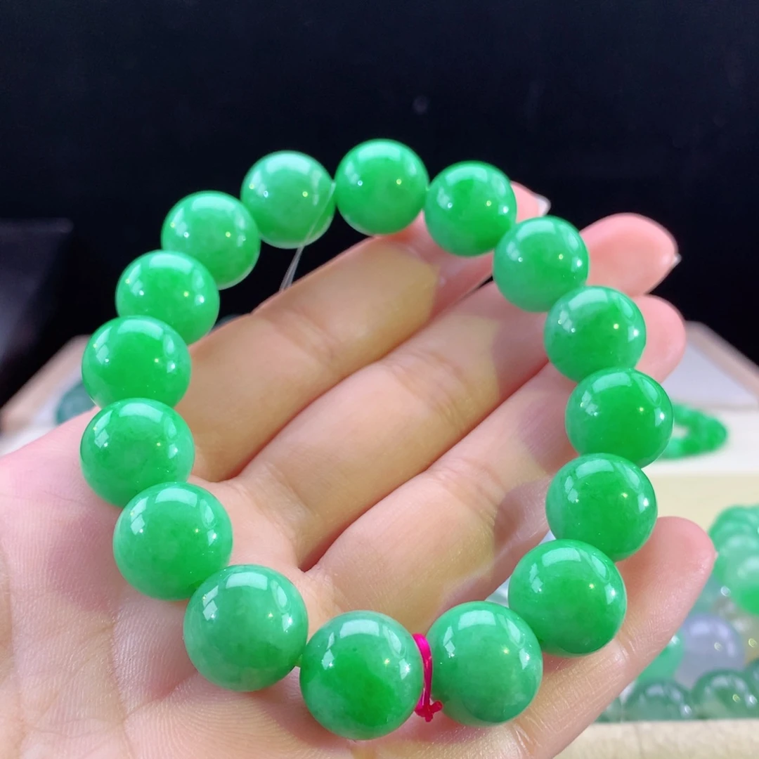 翡翠手链未镶嵌卡12.6