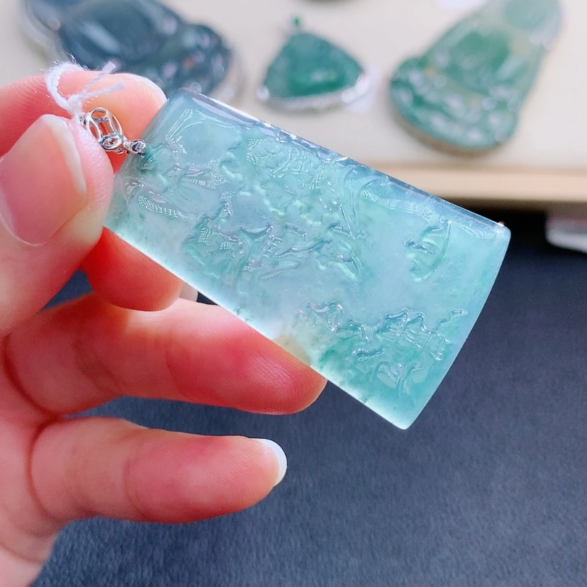 【闪购商品】翡翠颈饰未镶嵌翡翠