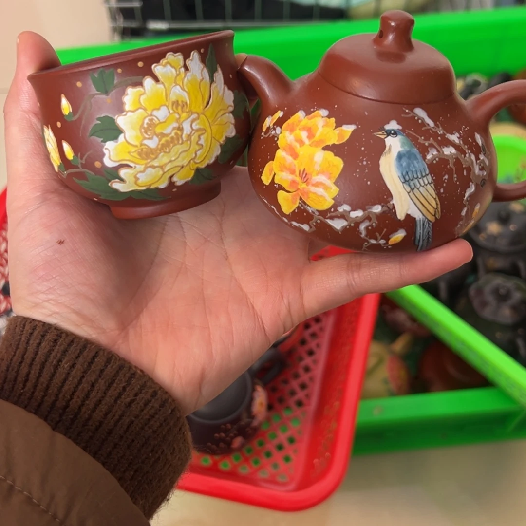 紫砂茶壶年终特价浮力150ml