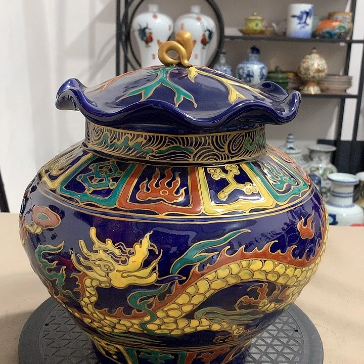 摆件博古架陶瓷摆件